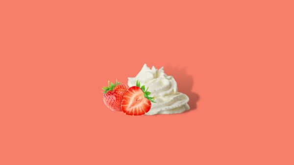 Aardbeien toetje